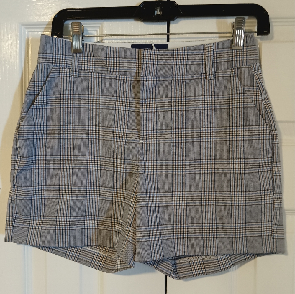 Ecru Glen Plaid Harwich Short